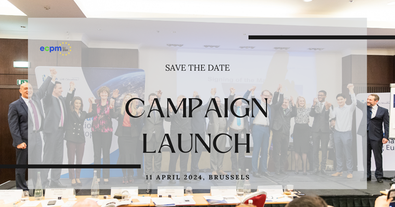 ECPM Campaign Launch - CANCELLED
